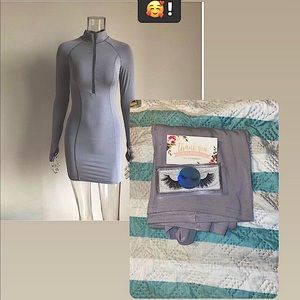 Winter Dress Grey Dress❕💠